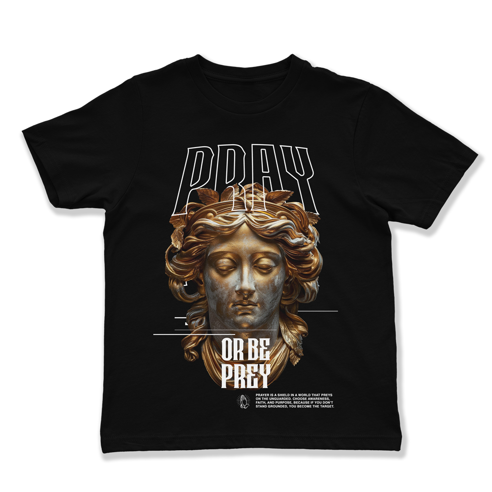 Pray-tshirt-front-black-2