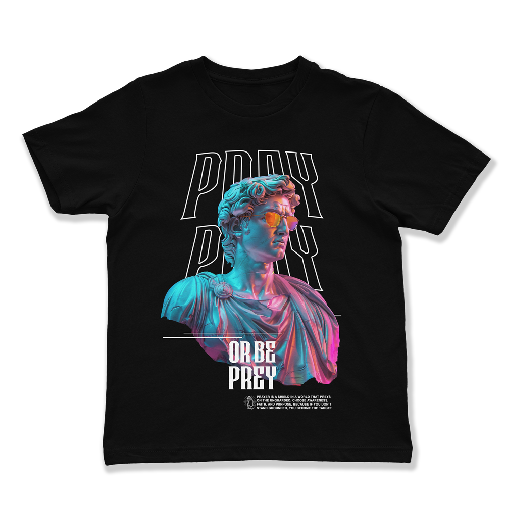 Pray-tshirt-front-black-4